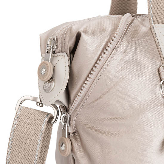 Kipling Art Mini Metallic Skuldertasker Beige | DK 1382ZU